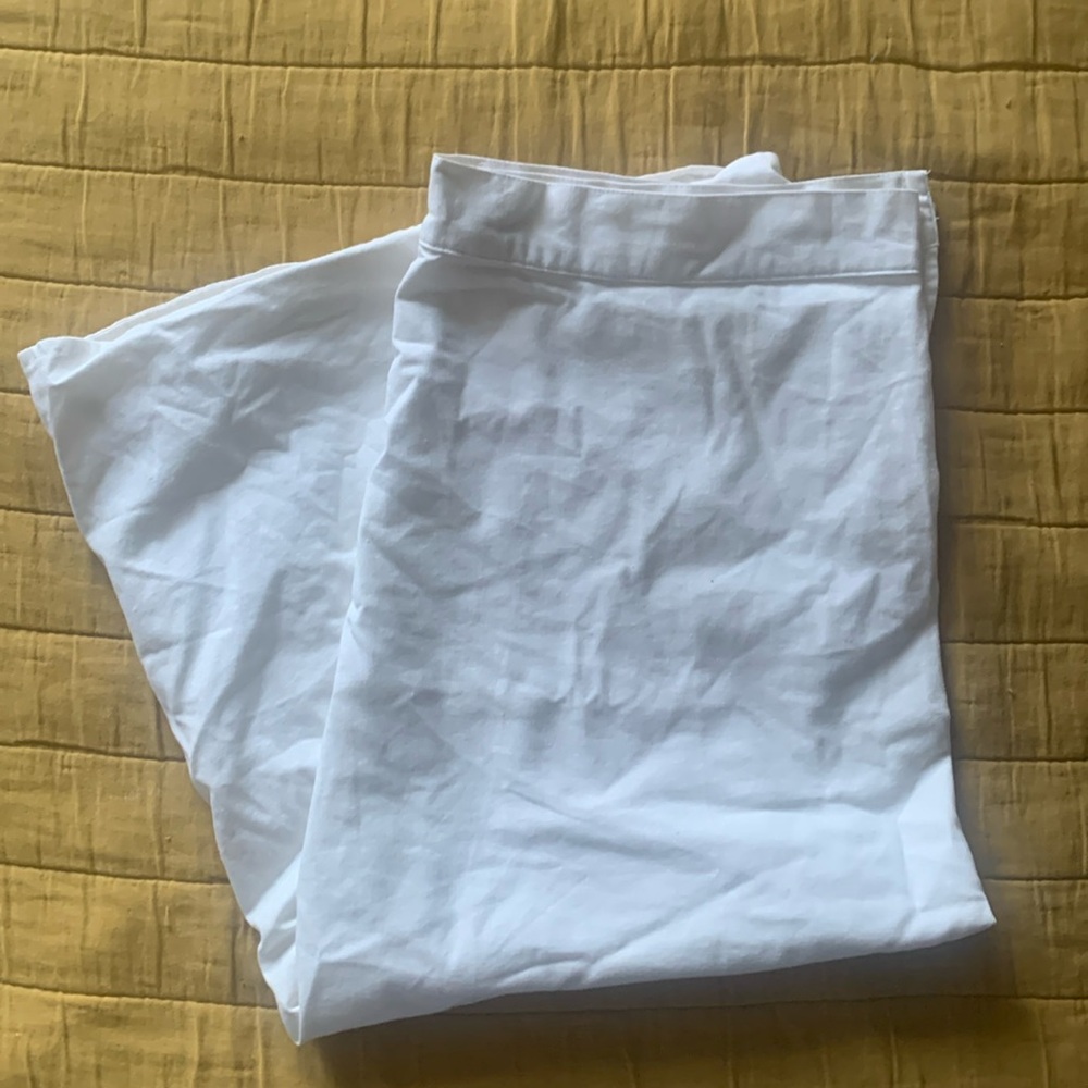 Raised by Water linen wrap skirt